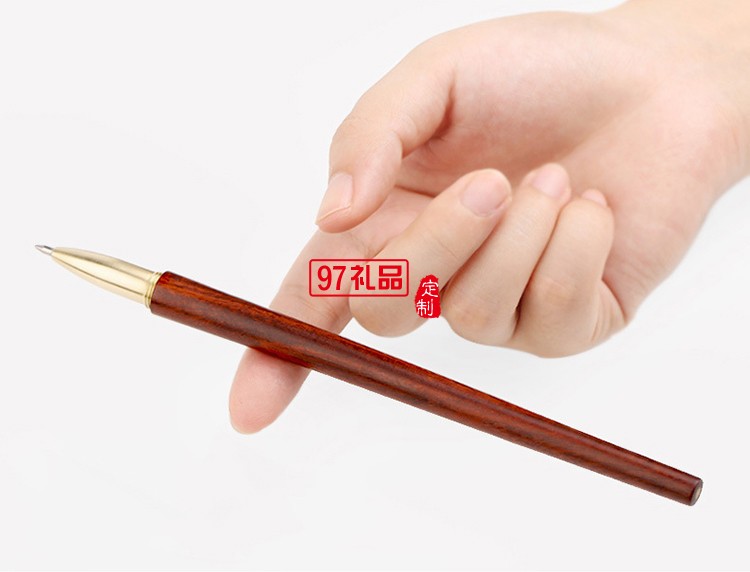 紅木簽字筆禮盒中國風木質禮物廠家批發創意禮品定制中性筆