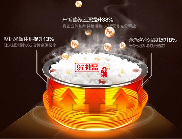 達臣電飯煲 真釜內膽全觸摸帶帶預約家用電飯煲 