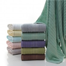 成人加厚素色高檔酒店柔軟吸水全棉純棉大浴巾 可定制LOGO