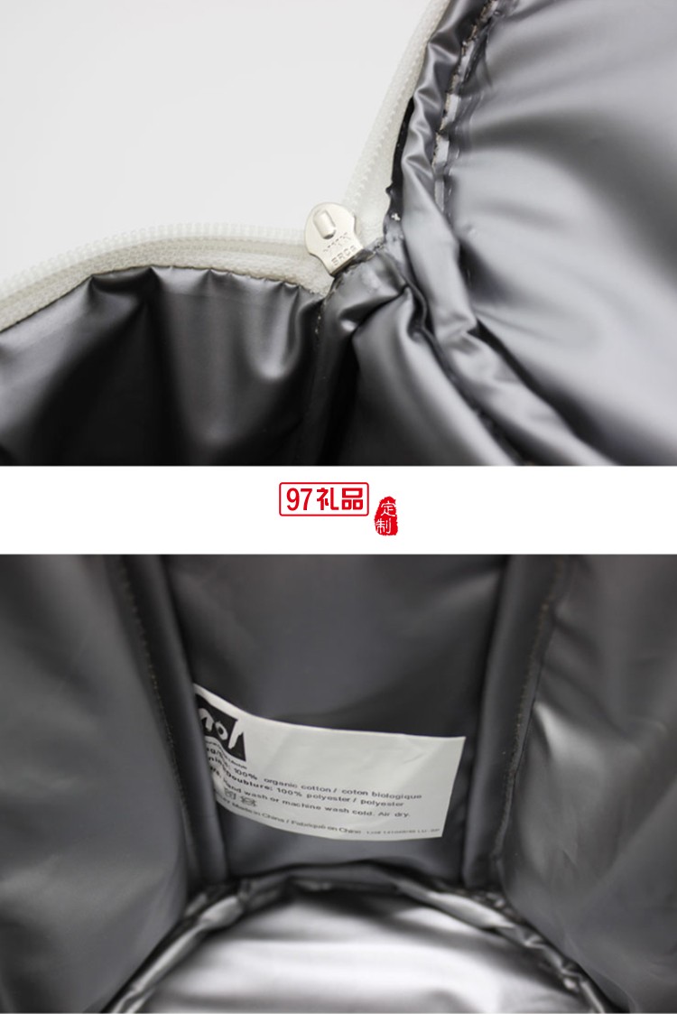 環保防水帆布純棉保溫內里便當袋