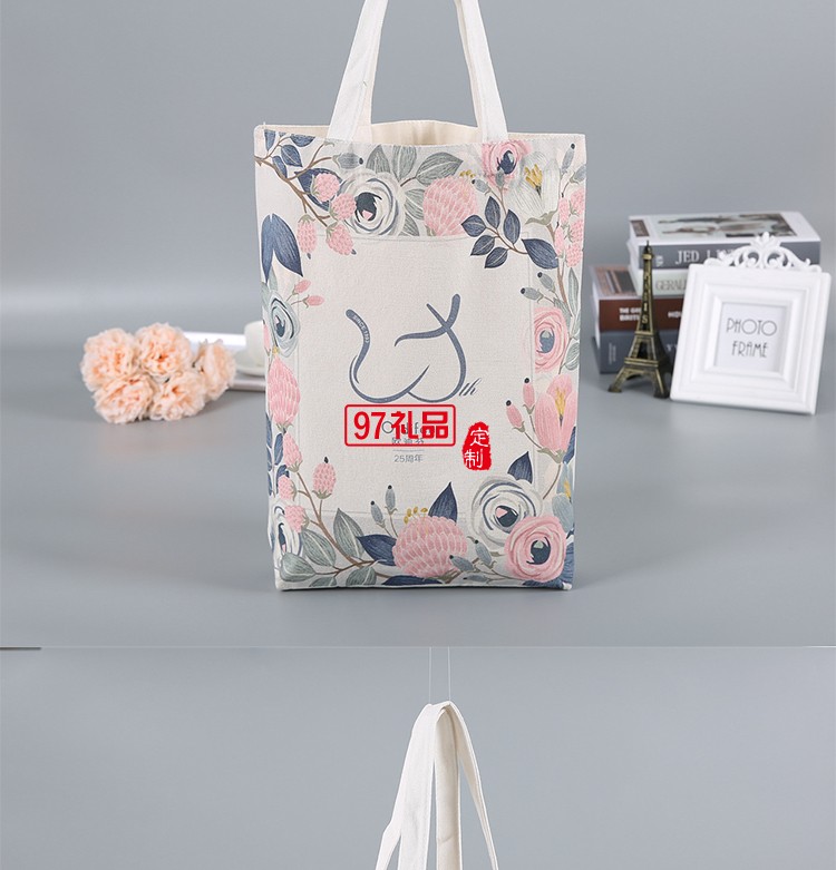 定制帆布袋 廣告禮品學生手提環保袋全棉購物帆布袋