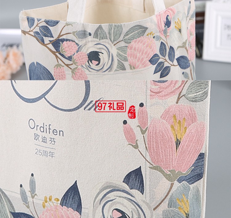 定制帆布袋 廣告禮品學生手提環保袋全棉購物帆布袋