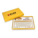 企業年會定制手機U盤筆鼠標實用套裝  恒大案例