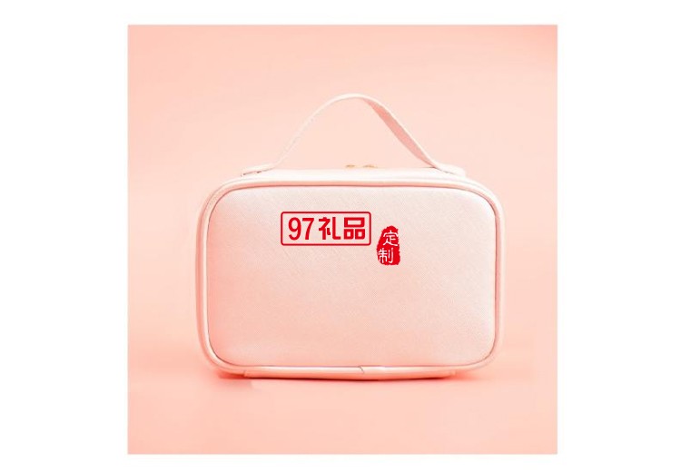 PU化妝包防水皮革簡約大容量 洗漱包