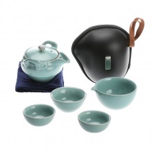 一壺二杯便攜旅行茶具套裝創意禮品可定制logo