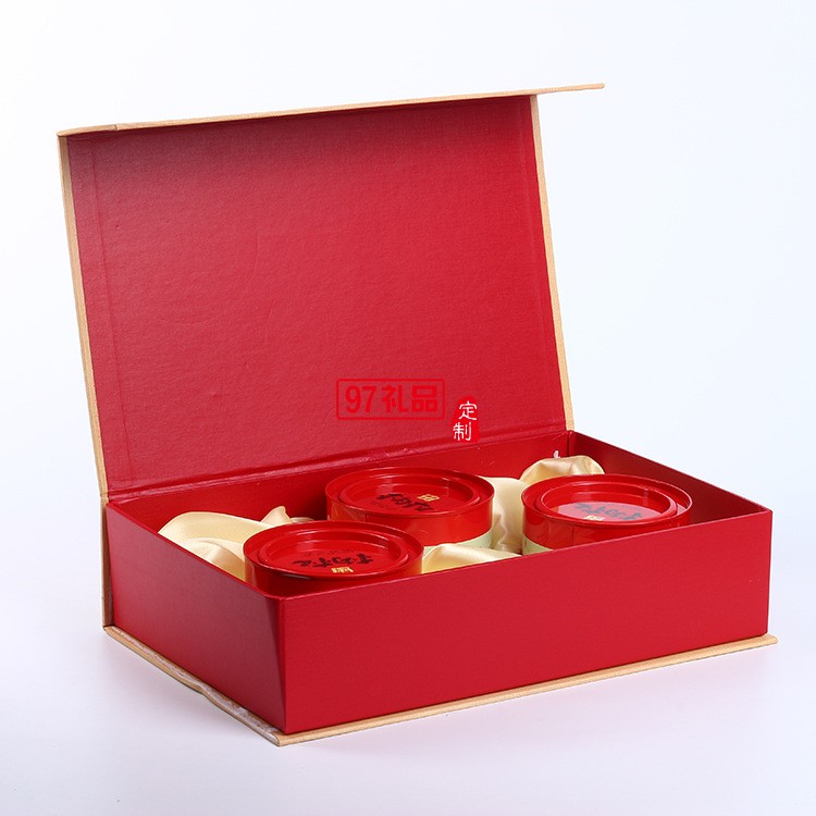 寧夏華盛龍環?？萍及咐?三罐500g裝 枸杞禮品盒套裝定制 