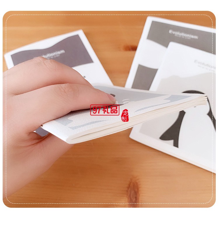 64K騎馬釘筆記本 卡通可愛學習學生隨身記事本日記本