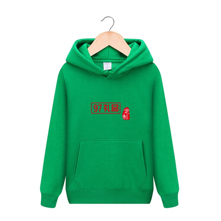 加絨帽衫套頭衛衣