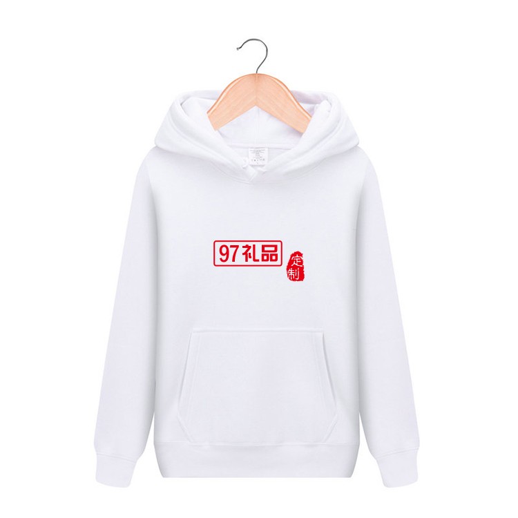 加絨帽衫套頭衛衣