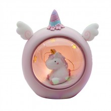 創意小夜燈ins少女心房間布置獨角獸星星燈