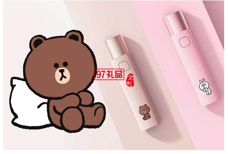 小巧便攜女生可愛創意迷你戶外手電筒卡通公司廣告禮品定制