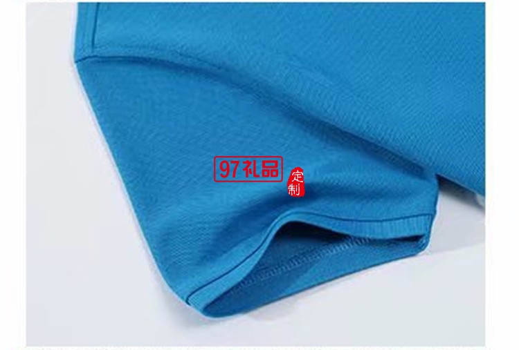 夏季暢銷款經典款翻領T恤工作服定制LOGO定制