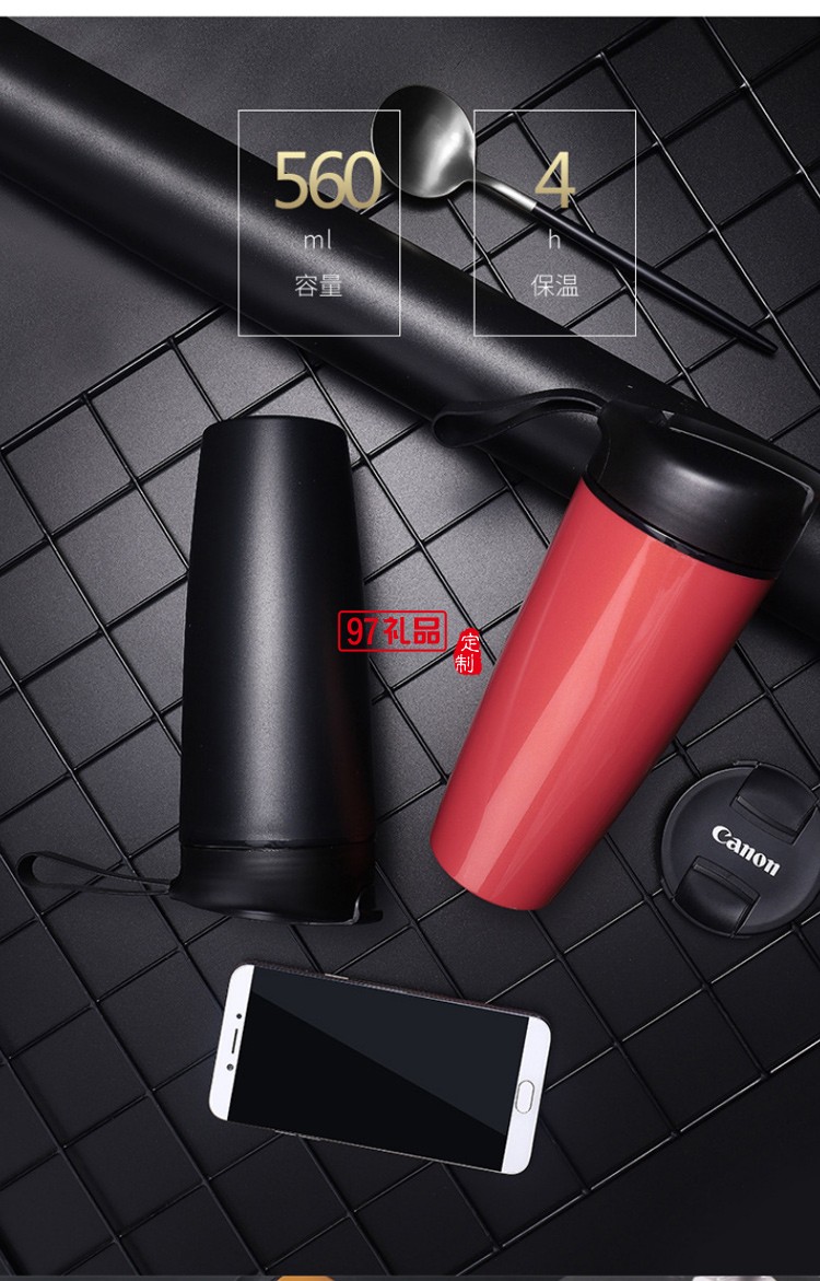 創意陶瓷保溫杯車載杯