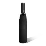 十二骨三折全自動雨傘定制加印logo廣告雨傘商務黑膠遮陽傘