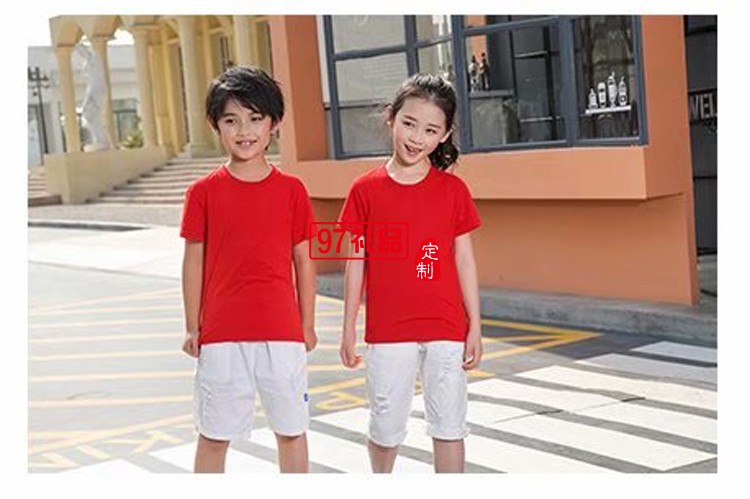 兒童活動服校服園服運動服親子裝LOGO定制圖案定制