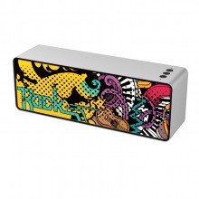 創意迷你無線電腦插卡涂鴉彩繪爆款重低音炮