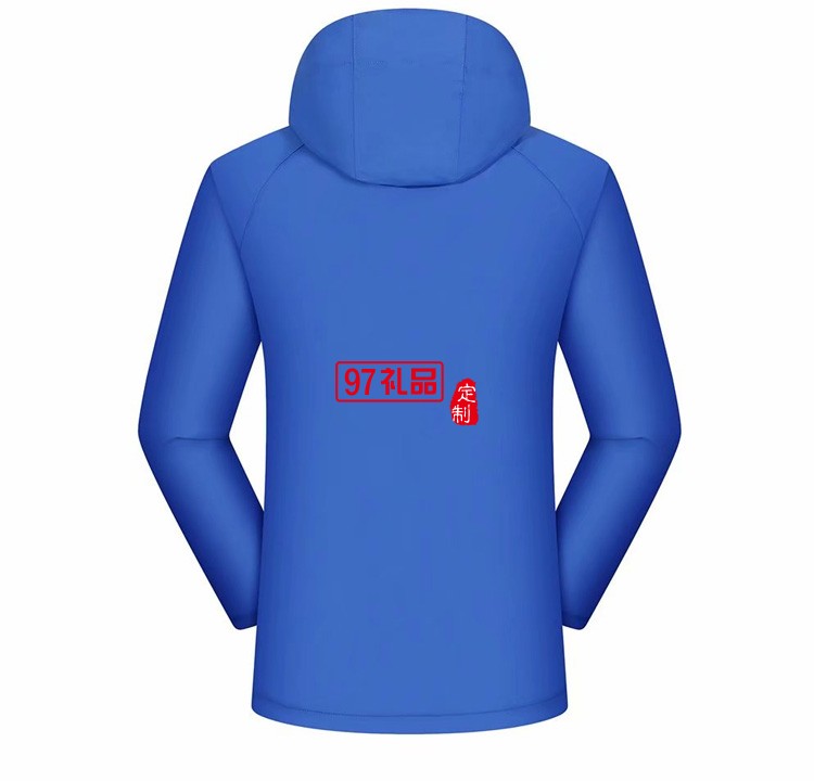 2020年冬季新款沖鋒衣工作服LOGO定制外賣工作服時尚經典沖鋒衣