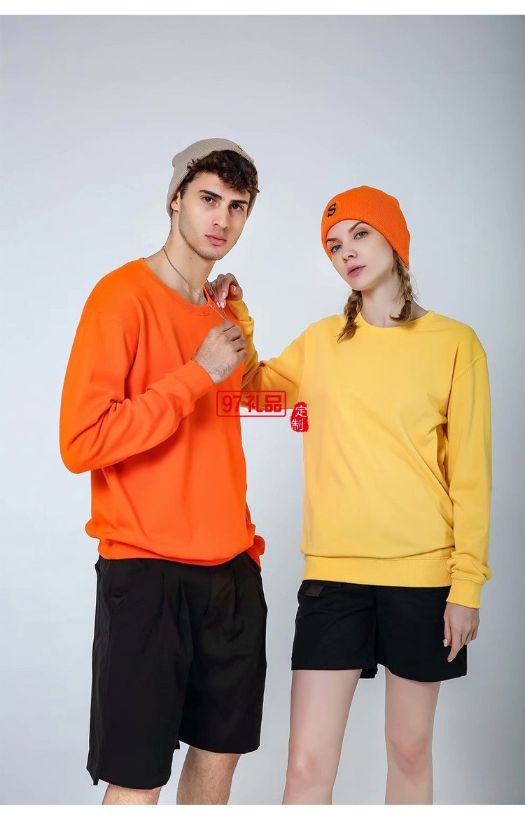 超柔衛衣2021年新款工作服廣告衫活動多色LOGO定制