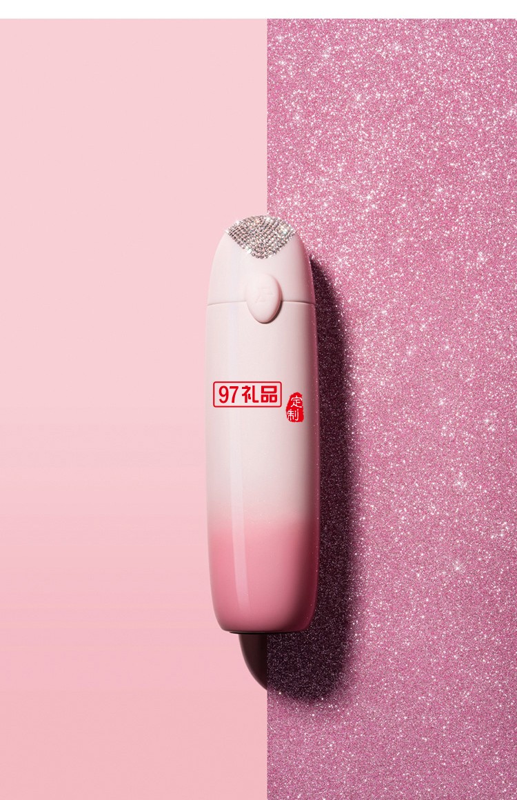 紅帕口紅杯高檔保溫杯水晶杯禮盒女生女神禮物創意保溫杯子精致小巧便攜生日