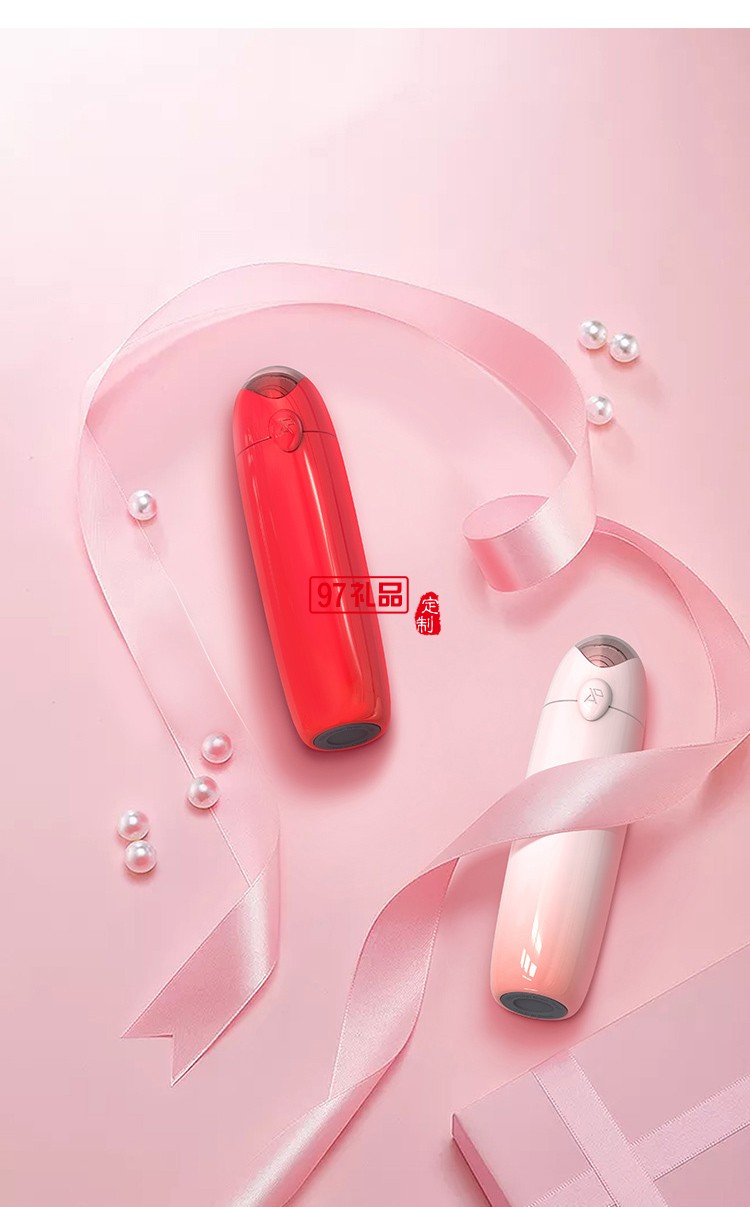 紅帕口紅杯高檔保溫杯水晶杯禮盒女生女神禮物創意保溫杯子精致小巧便攜生日