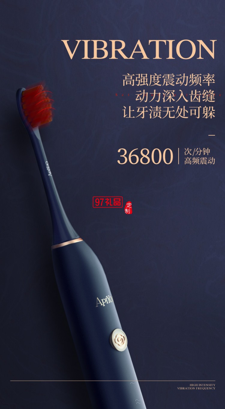 荷蘭apiyoo艾優故宮款電動牙刷成人充電式女美白情侶家用聲波軟毛