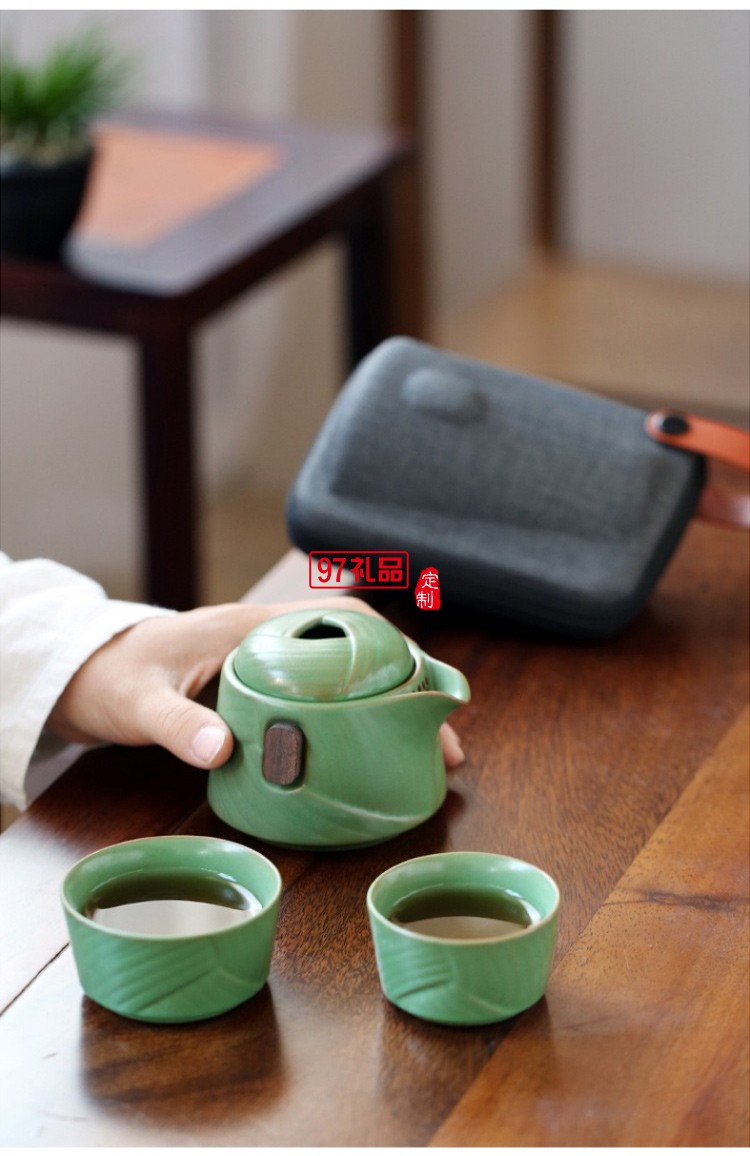 創意新款端午節商務便攜式茶具套裝