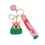 端午節粽子掛件汽車鑰匙扣可開模定制LOGO