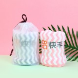 告毛巾公司企業標志Logo珊瑚絨水波紋吸水毛巾