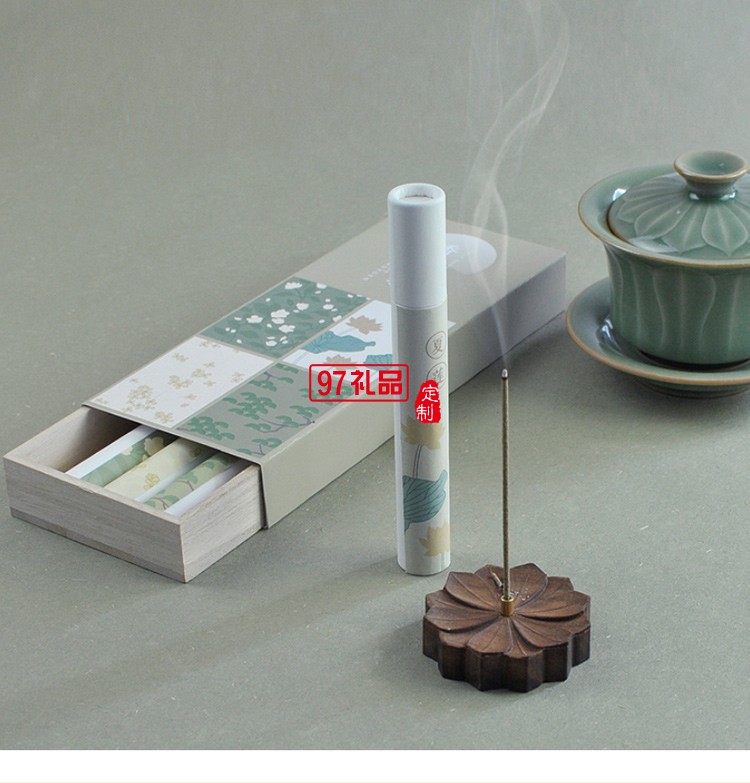 桃木創意線香香插套裝