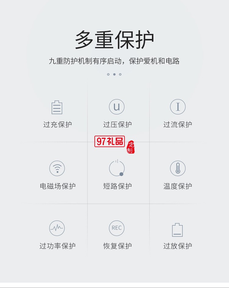 品勝充電寶10000毫安小巧迷你快充小米vivo華為蘋(píng)果通用移動(dòng)電源