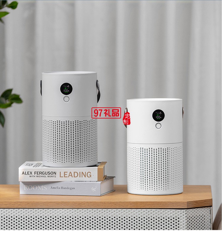 企業定制桌面凈化器除甲醛異味PM2.5辦公家用小型空氣凈化器