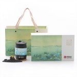 創意千里江山辦公家用泡茶杯中秋禮品套裝茶杯