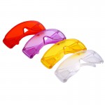 百葉窗透明潮流防護眼鏡防疫防飛沫墨鏡戶外防化學實驗電焊護目鏡