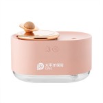 旋轉星球加濕器家用usb迷你噴霧補水儀創意氛圍燈空氣加濕器