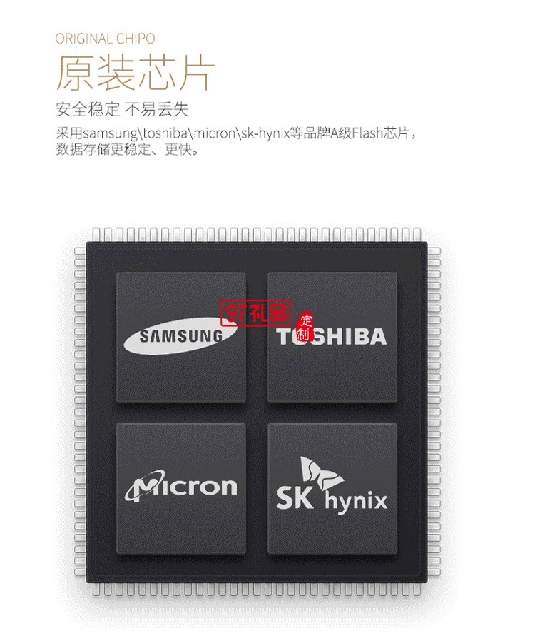 創意mini金屬私模U盤 免費定制發光logo