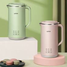 小浣熊正品迷你豆漿機家用小型破壁免過濾煮多功能調理機米糊機