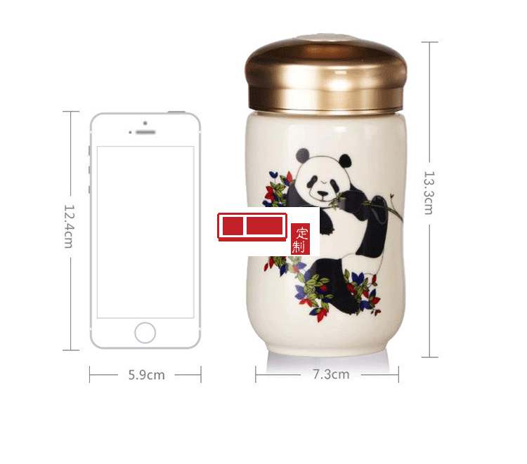 乾唐軒活瓷福寶/多寶/樂寶隨身杯300ml公司團購創意商務隨手禮