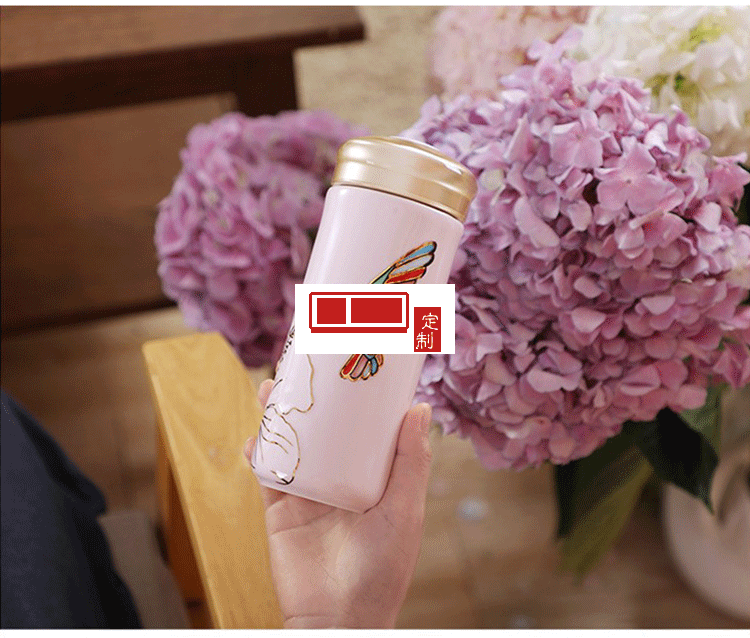 乾唐軒活瓷 吉星蜂鳥陶瓷杯隨身水杯商務創意禮品杯送客戶伴手禮