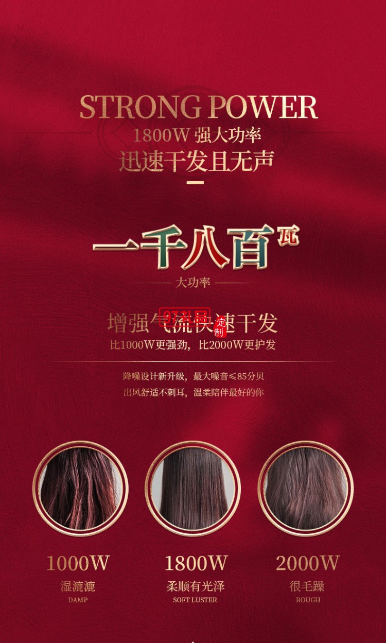 艾優Apiyoo×北京故宮文創  負離子吹風機