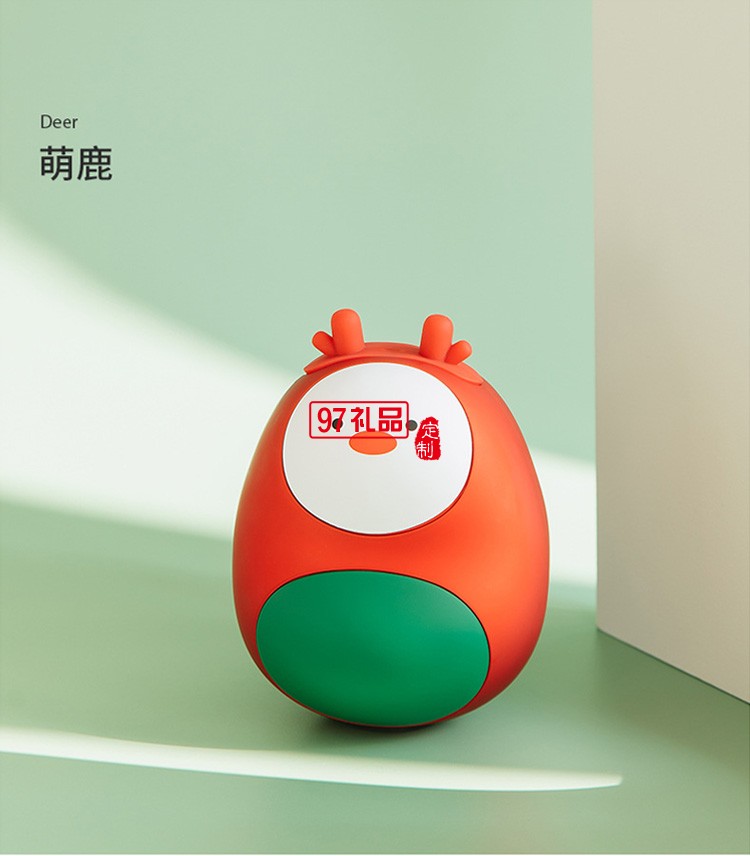 COINBIG定制 自發熱充電寶二合一便攜卡通迷你移動電源 可定制