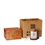 琉璃組合筆筒創意馬到成功辦公桌文具書房擺件企業周年慶教師禮品