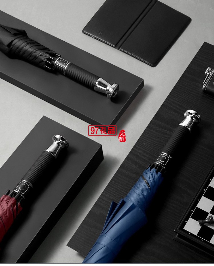 廣告傘長柄傘定做雨傘印字直柄車標黑膠加大高爾夫傘定制logo廠家