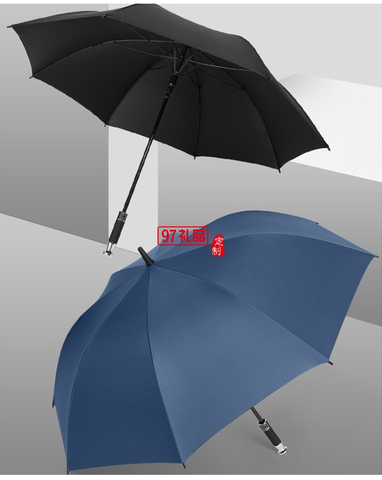 廣告傘長柄傘定做雨傘印字直柄車標黑膠加大高爾夫傘定制logo廠家
