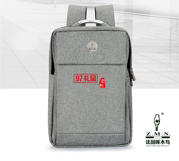 啄木鳥經典商務電腦背包-龍利ZRB-1916