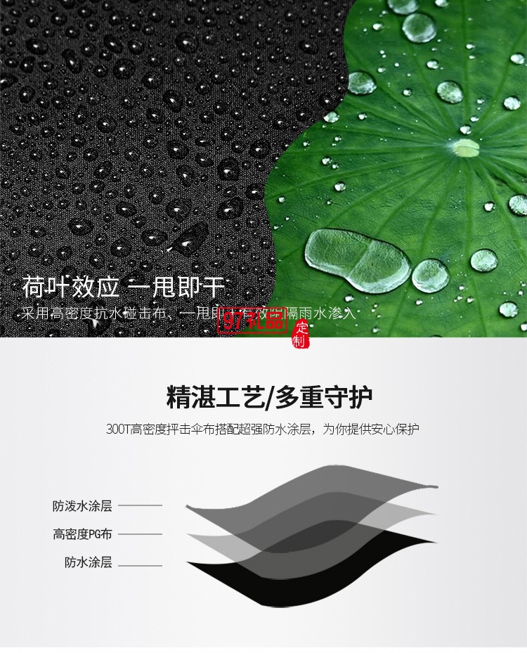 超大高爾夫傘高端復(fù)古實(shí)木長柄雨傘自動(dòng)晴雨傘直桿禮品廣告?zhèn)闩l(fā)