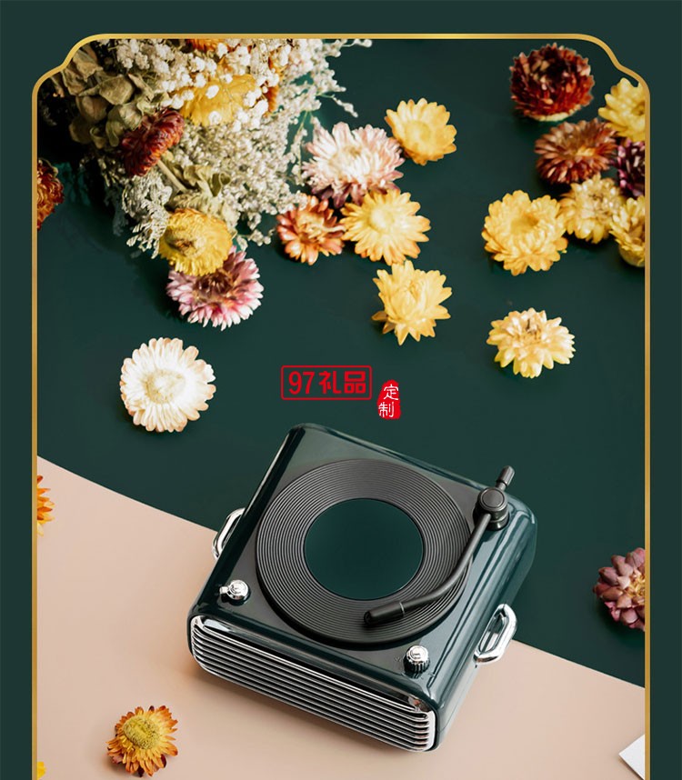 黑膠唱片機藍牙音箱