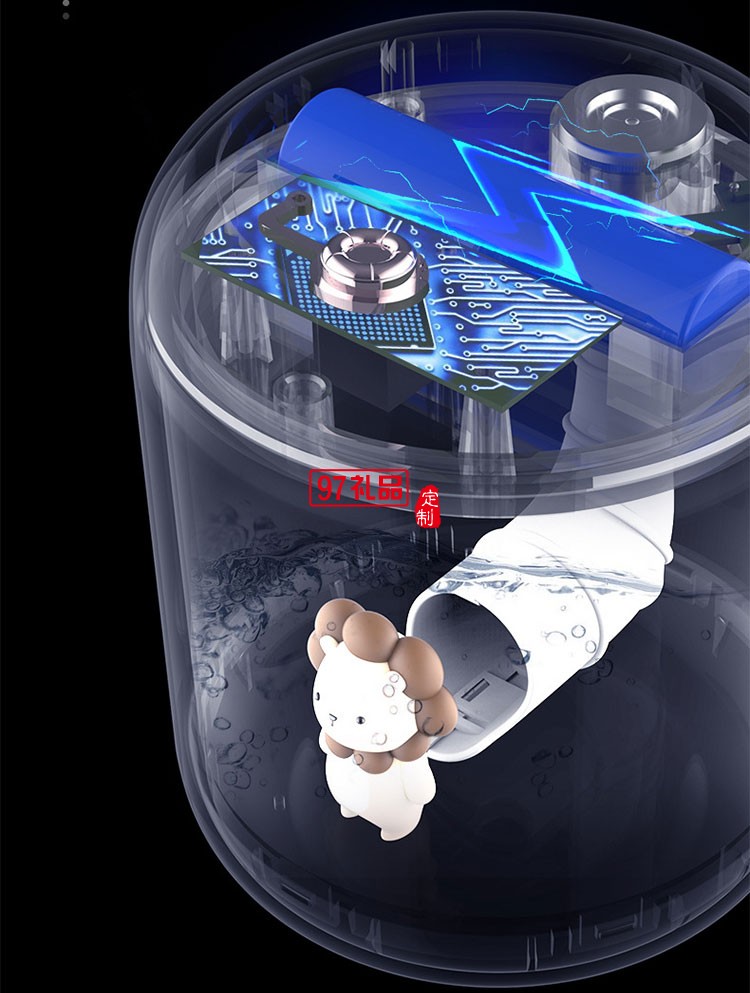 新款迷你加濕器 usb充電無線小型桌面辦公補水空氣加濕器