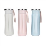 便攜創意雙層真空不銹鋼保溫杯