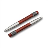 筆下轉輪筆高檔商務辦公轉經文創意解減壓送禮品小葉紫檀中性簽字筆