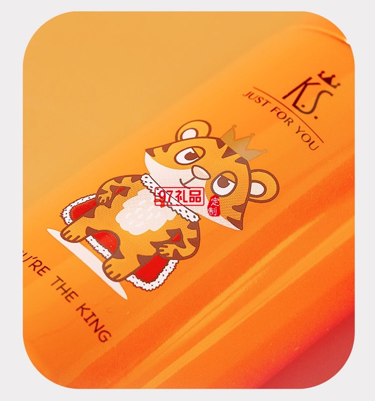 新品虎年虎虎生威套裝禮盒 鑰匙扣保溫杯商務禮品杯子定制